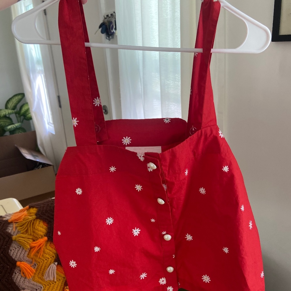 Bando Daisy Crop Top